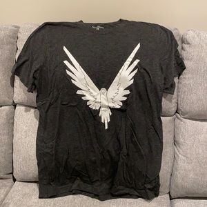 Black tee by Logan Paul